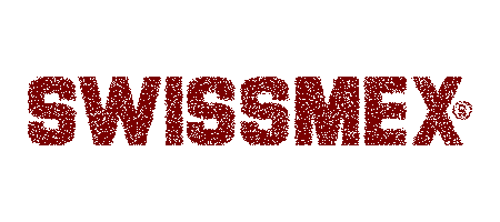 swissmex logo on a transparent background