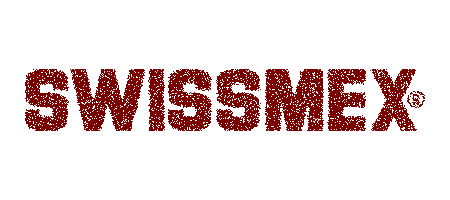 swissmex logo on a transparent background